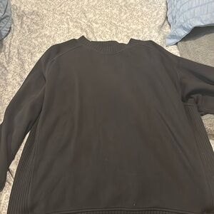 Dark grey oversized aerie crewneck